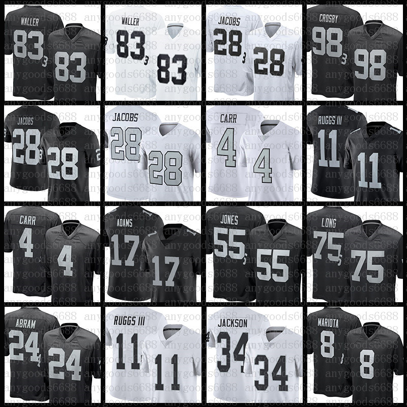 

Mens Davante Adams Jersey Football Josh Jacobs Darren Waller Derek Carr Maxx Crosby Chandler Ken Stabler Johnathan Abram Carl Nassib Clelin Ferrell Charles Woodson, Patch+mens-tuxizhe