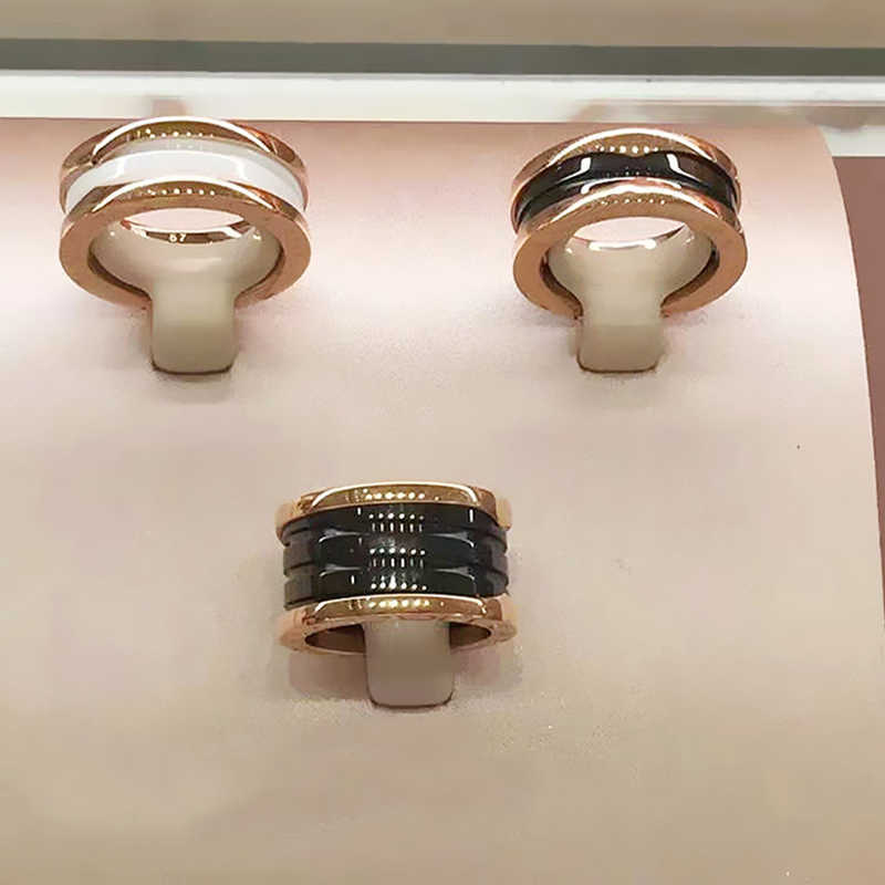 Classique et original, y compris les bijoux de mode indélébile Anneaux de mariage Buck bulgare BRings Bulgare
