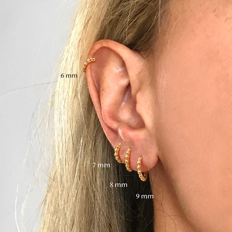 

Hoop & Huggie Aide 925 Sterling Silver Twist Earrings For Women Girls Ear Bone Buckle Minimalist Piercing Party Fine JewelryHoop