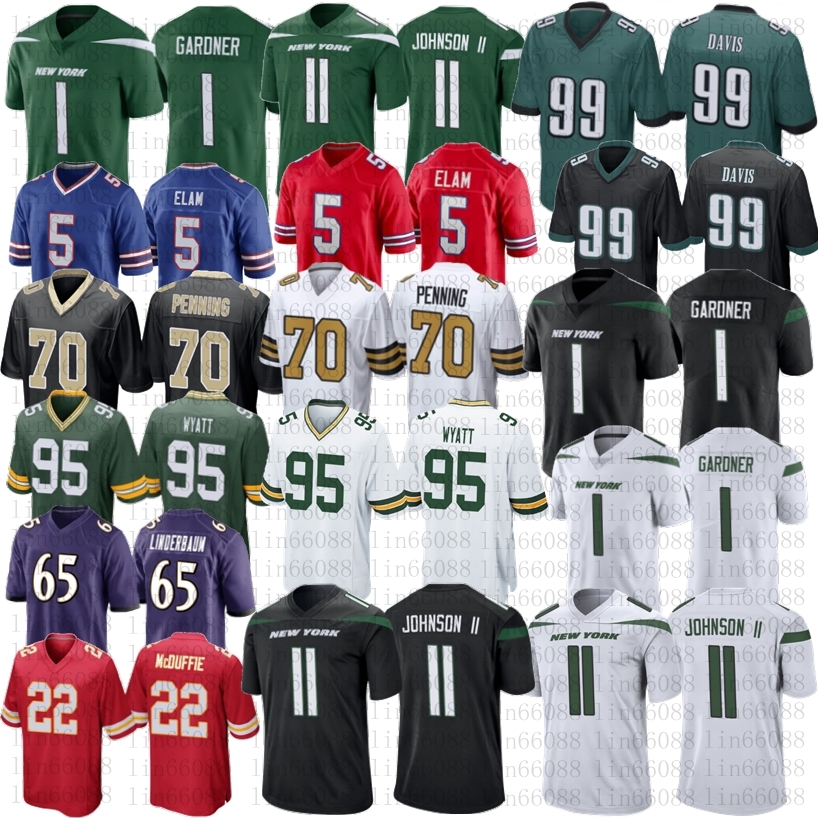 

2022 Draft Football Jerseys Trent McDuffie Kenyon Green Davis Ahmad Gardner Devonte Wyatt Tyler Linderbaum Trevor Penning Jermaine Johnson II, As