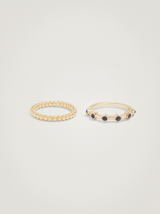 

Set Of Rings With Strass