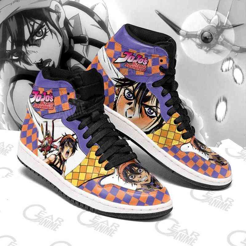 

Jojo's Bizarre Adventure Sneakers Narancia Ghirga Anime Shoes, Others