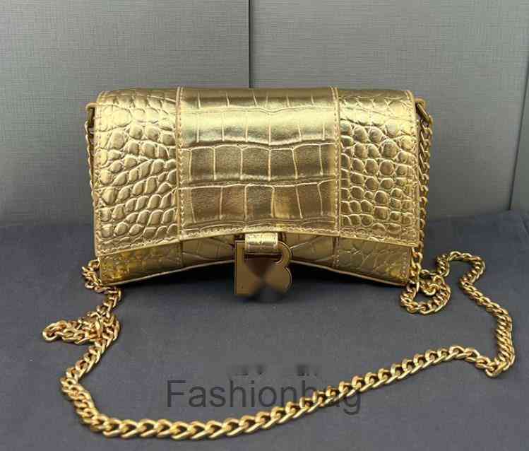 

bag Purse Crocodile Balencaigasbag Strap Bags Wallet Hourglass Women Designer Chain Bag Popular Messenger Fashion Trend Korean REY4