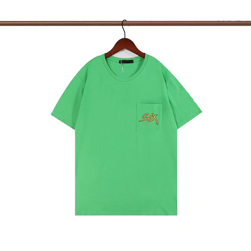 

Men's T Shirt Designer Print Mens Tees High quality Short sleeves t-shirts Stylist Cotton Summer Apparel Polos Women Tops, Real pictures or other products