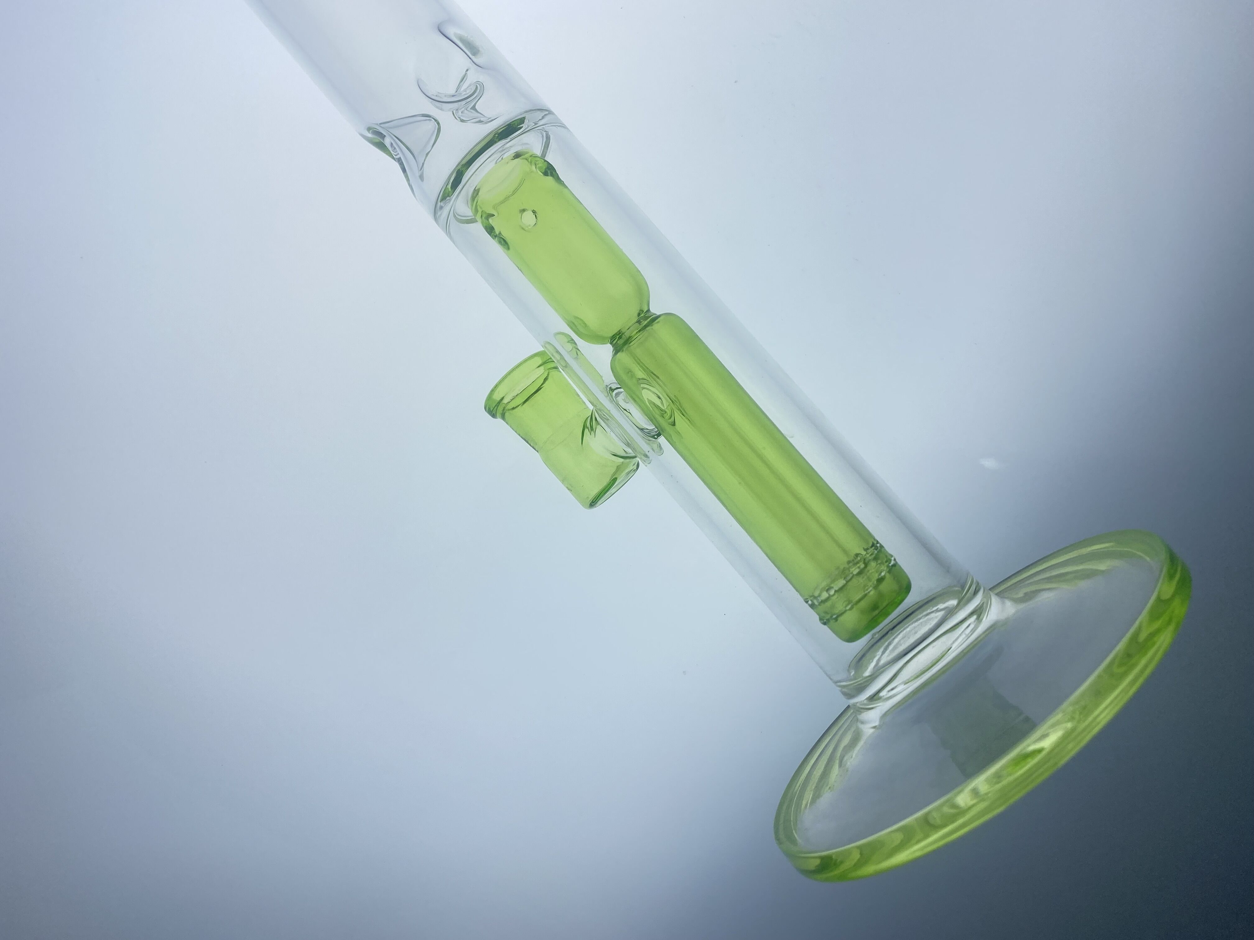

Smoking Pipes bong ice catcher green color 18mm joint 16 inches