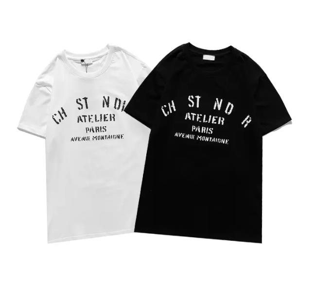 

22SS Fashion Mens Tee Designer For Men Casual Woman T-Shirt Shirts Street Women Clothing Crew Neck Short Sleeve Color Man tshirt Top Quality, Customize