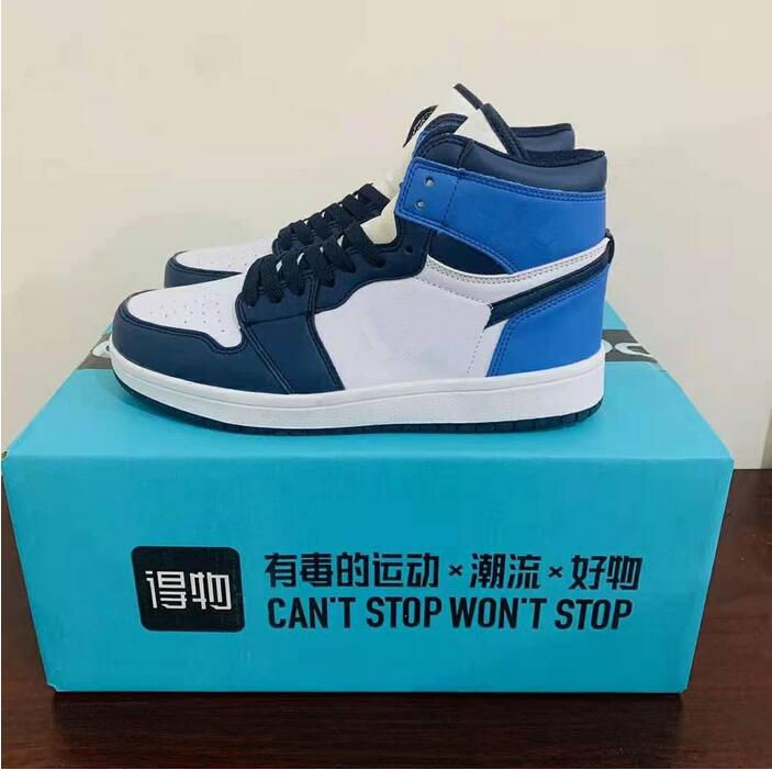 

a1 Breathable Designer Men Women Shoes Sneakers Fashion Wear-Resisting 1s Low Cut Lace-Up Leather Casual Outdoor Comfortable Skateboarding Shoe 36-44