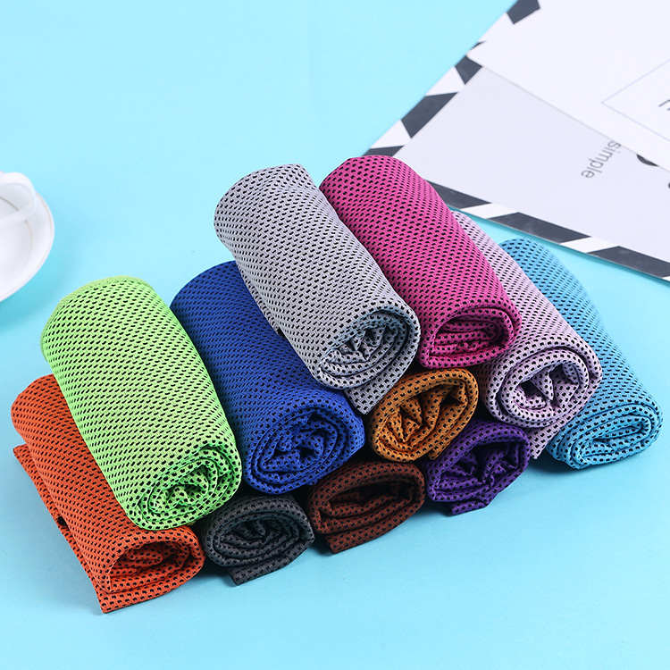 

Summer outdoor sports ice cold towel scarf running yoga travel gym camping golf sportss cooling towel neck wrap Inventory Wholesale, Multicolor