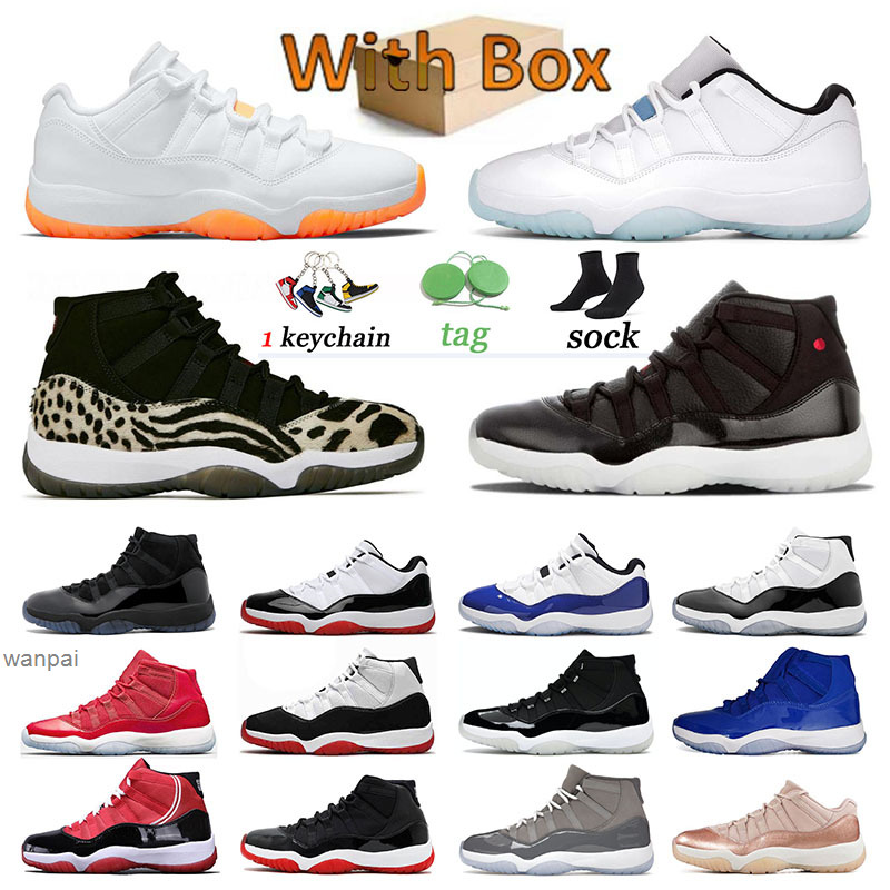 

High quality 11 11s Mens Basketball Shoes Citrus Space Jam Womens Concord Jumpman Bred Low Sneakers Animal Instinct XI Sports Designers, 40-47 (2)