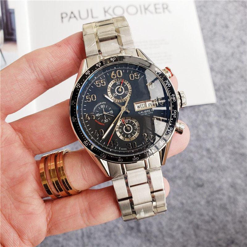 

Wristwatches Mens Watches High-end Men's Mechanical Watch Selling Business Style High Quality Waterproof Boutique Steel Watchband Sapphi, Nothing