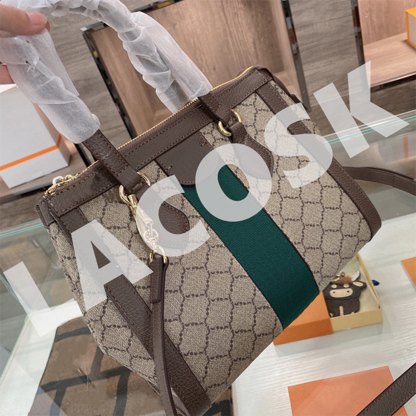 

Ophidia Shell Shoulder Bags Women Handbag Purses Designer Bag Classic Letters Totes Crossbody Top with Gif, Brown-hot