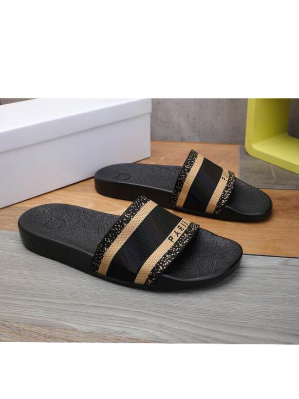 

2022 Designer Slides Mens Womens Slippers with Original Box Dust Bag bloom flowers printing leather Web Black shoes Fashion luxury summer sandals beach sneakers#012, 01