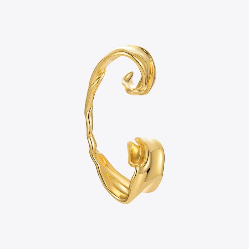 

Clip-on & Screw Back ENFASHION Irregular Ear Cuff Gold Color Earrings For Women Single Earings Fashion Jewelry Pendientes Mujer Wholesale E2