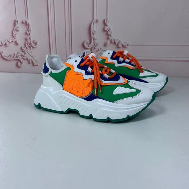

Luxurys Designer Shoes Mens Womens Sneakers Leather Trainers Embroidery Stripes Sneaker Walking Sports Shoe 35-46 No0003
