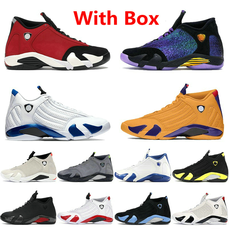 

Low Red Lipstick 14 Basketball Shoes University Blue Gold Black Varsity Hyper Royal Royalty Oxidized Green Candy Cane Winterized 14s Deep Flu Game Triple Men Sneaker, 14s hyper royal