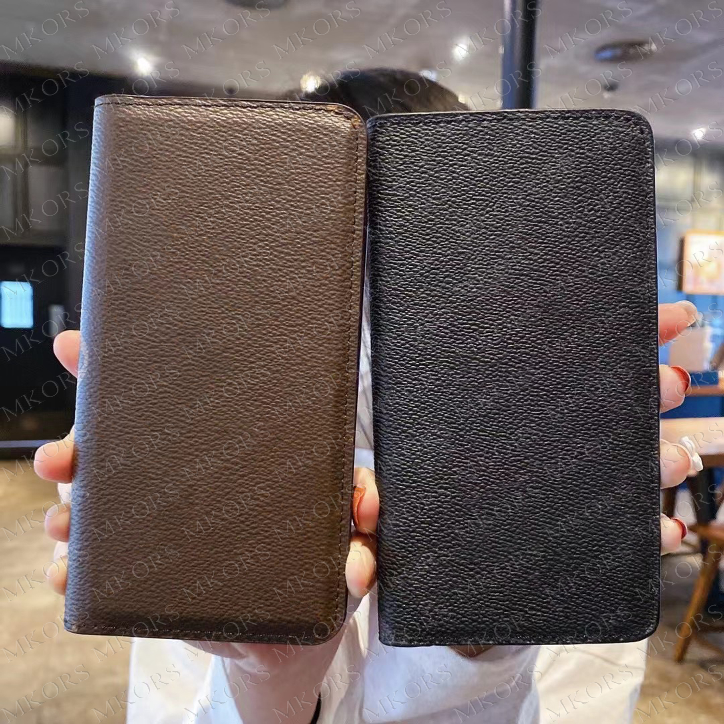 

Official Damier Folio Wallet Phone Cases for iPHONE 13 13PRO 12 12PRO 11 PRO X XS MAX XR 8 7 Plus Pouch Cases PU Leather Smartphone Protector Glue Back Cover, Brown flower[red]