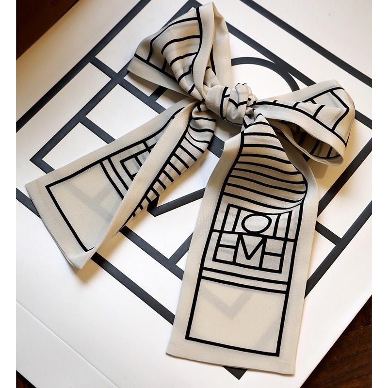 

Scarves Women Scarfs 2022 Spring And Summer Ladies Silk Or Ribbons That Can Be Tied To Bags