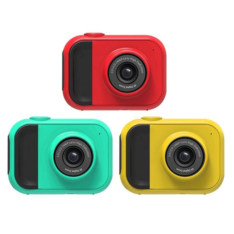 

Digital Cameras Mini Educational Kids Po Camera 24MP Full HD 1080P 4x Zoom Toy For Children Birthday GiftsDigital CamerasDigital