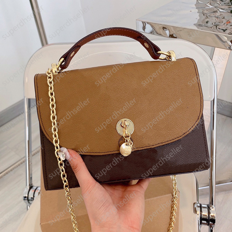 

Designer Bag Chain Shoulder Bags Women Handbag Small Square Totes Luxury Flower Crossbody Clutch Purse Handbags Detachable Shoulder Strap, Increase feight