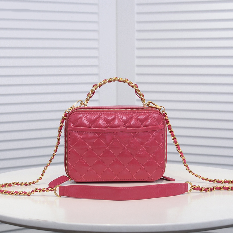 

High quality luxury brand ladies fashion shoulder bag designer tote chain letter print messenger handbag European and American wild#02, 13.5*18.5x7.5cm