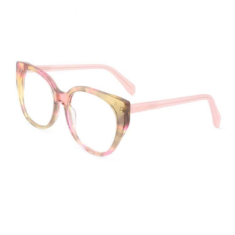

Fashion Sunglasses Frames 80622 Luxury Retro Acetate Glasses Frame Cat Eye Oversized Women Optical Prescription Computer Eyeglasses