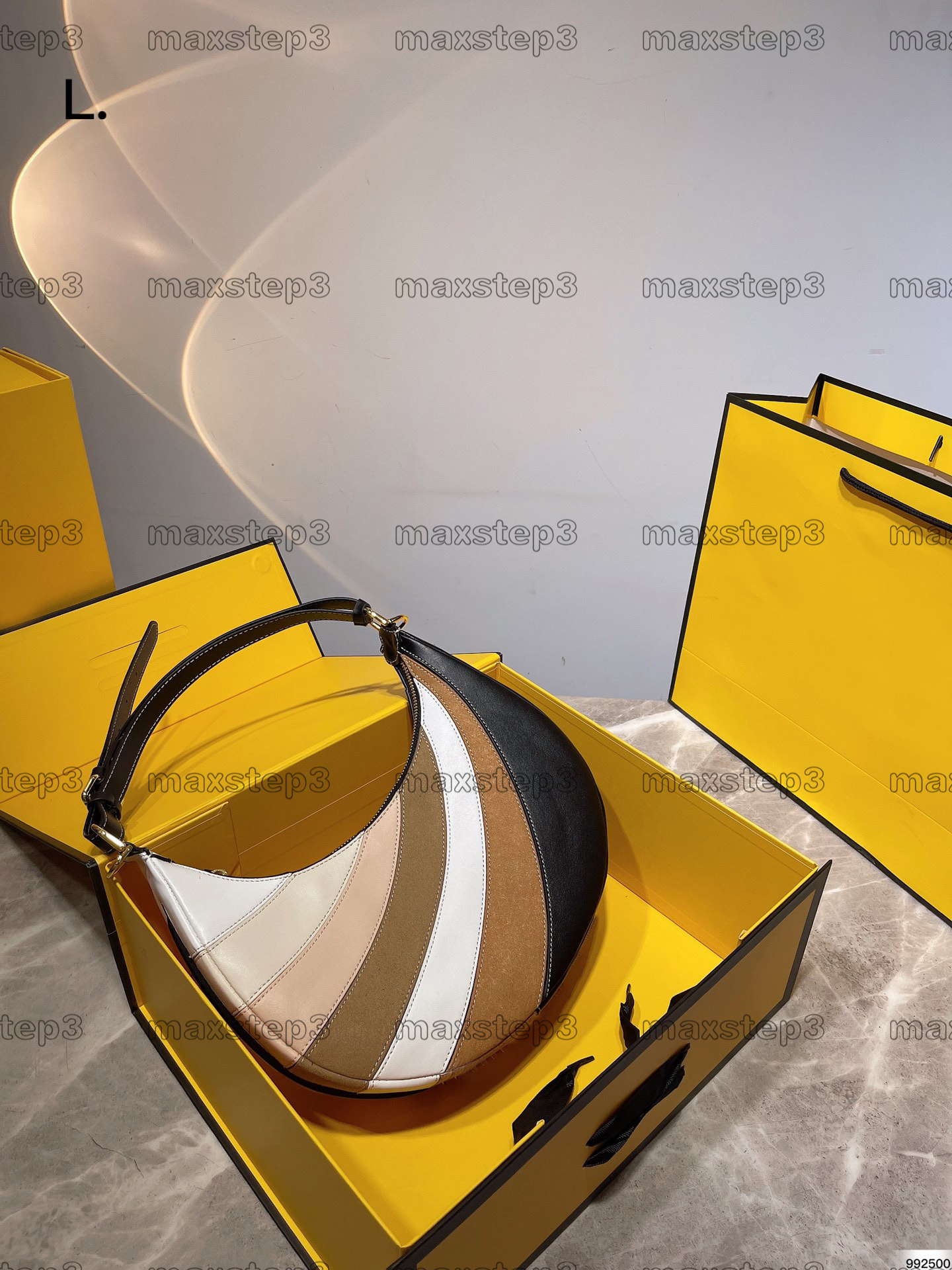 

Womens Designer Half Moon Graphic Bag Multicolour Leather Shoulder Bag Bagsgraphy Hobo Wallet Graphy Cross Body Purse