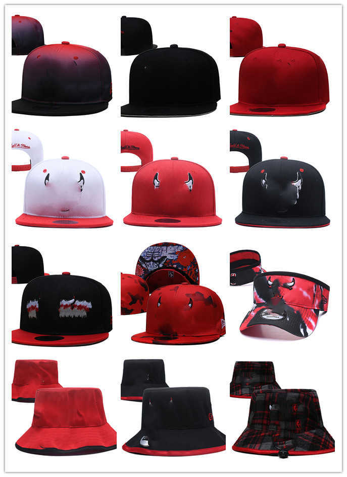 

Men Black red CHICAGO''BULLS''hat Snapbacks Basketball, Colour
