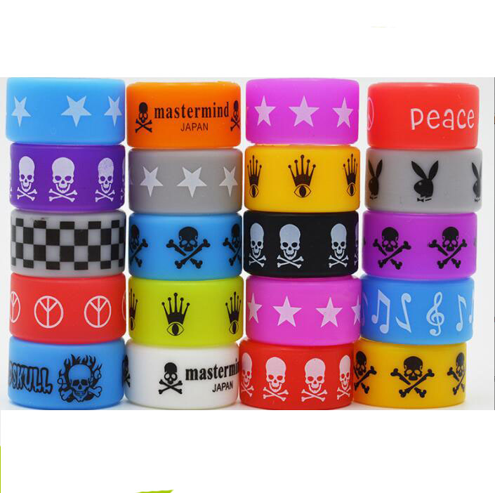

Skull Style Vape Band Ring 22x12x2mm Anti-slip ring For Relx Anti slip rings etc