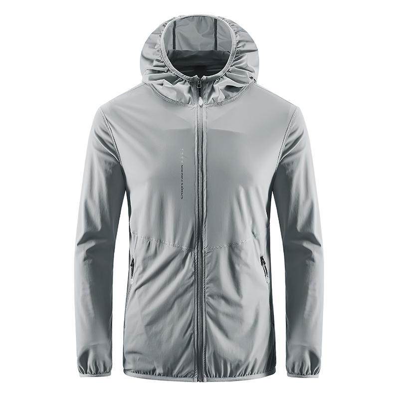 

Hunting Jackets Hiking Waterproof Jacket Men Camping Rain Coat Quick Dry Clothes Anti UV Outdoor Sports Fishing Skin LNGXO, Men blue