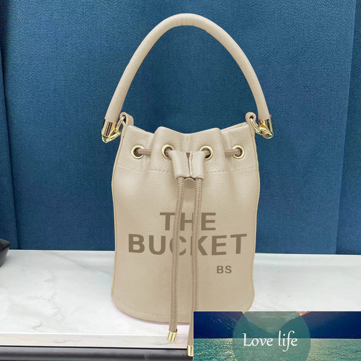 

new shoulder bags bucket bag women shopping bag designer handbags high quality Cross Body with lock picotin, As pic