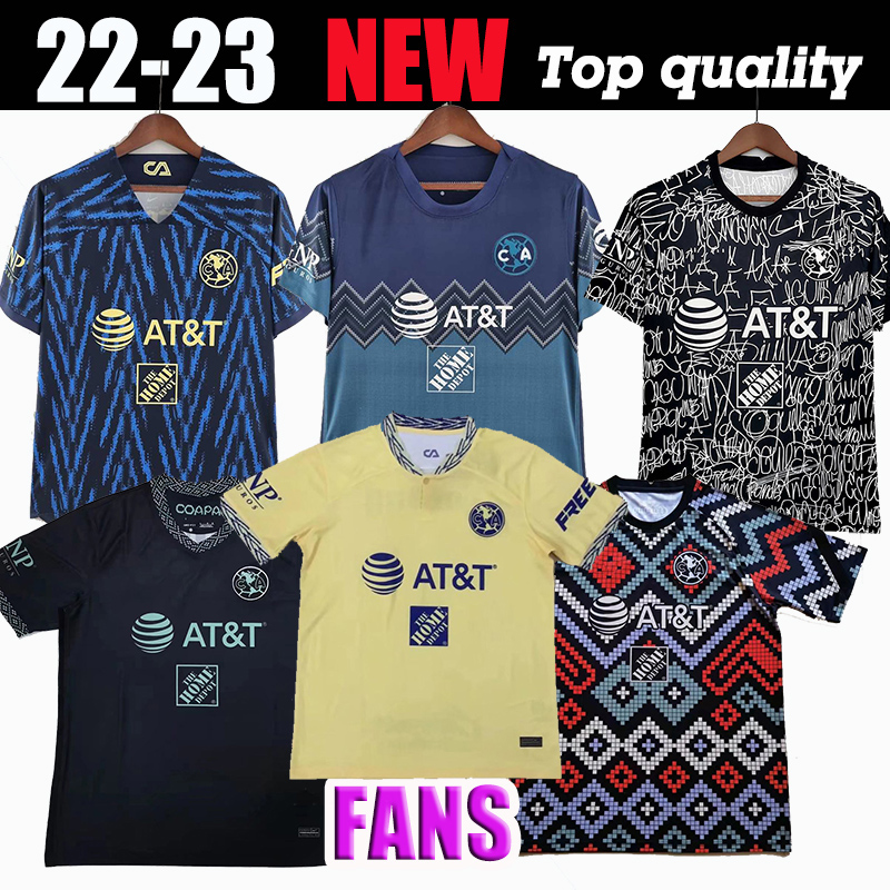 

22 23 Club America Home Away Soccer Jerseys 2022 2123 UNAM Third LEON HENRY Camisas de Futebol Football Shirts M.LAYUN