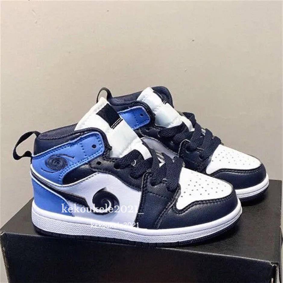 

Kids shoes J 1s Pine Green Red Oreo Multicolor Basketball Shoes Yellow Basketball Shoes Infants big Boy Girl Sneaker3059