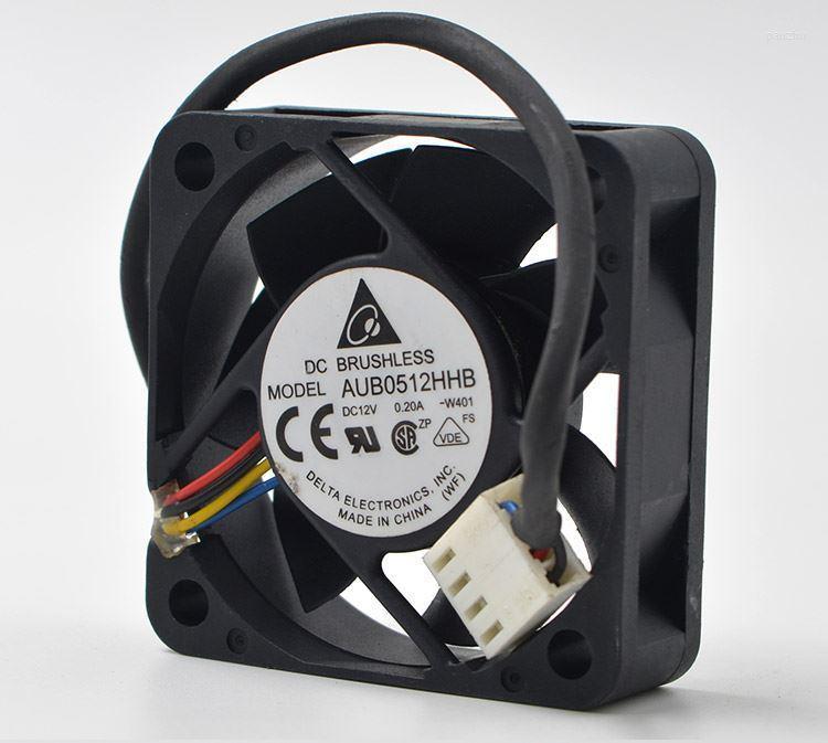

Fans & Coolings 10pcs AUB0512HHB W401 DC12V 0.2A 5015 5CM 50x50x15mm 4Pin Server Cooling Fan PwmFans