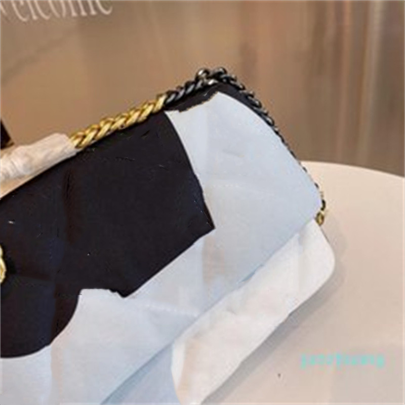 

Designer- Women bags Printing Dyeing Bags Single Classic Flap Corduroy Womens Crossbody Shoulder Chains Totes Handbags 2022, Blue