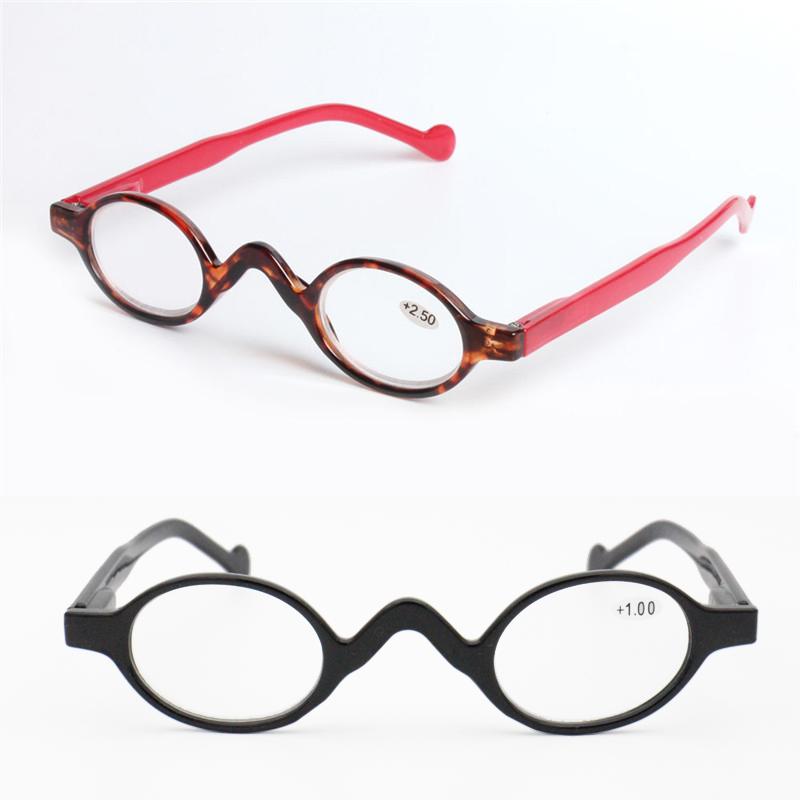 

Sunglasses Fashion Rectro Small Size Reading Glasses Little Ellips Shape Built-in Flexible Hinge Hyperiopia Trendy EyeglassesSunglasses