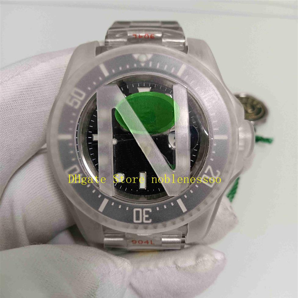 

Real Po V12 N Factory 904L Steel Cal 3235 Movement Eta Watch Men 43mm Date Black Dial Ceramic Sport 126600 Wristwatches NoobF M272i