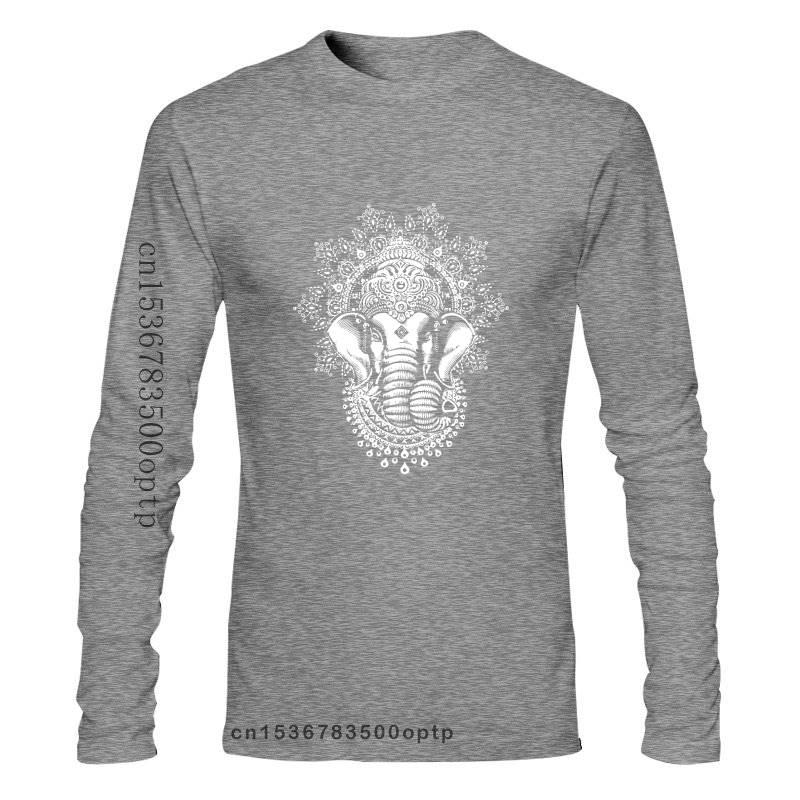 

Men's T-Shirts Mens Clothes Black T-shirt Ganesh Elephant God Line Art Meditation India Zen Hobo Yoga Men 2022 Cotton Tops ClothingMen's, Zbule