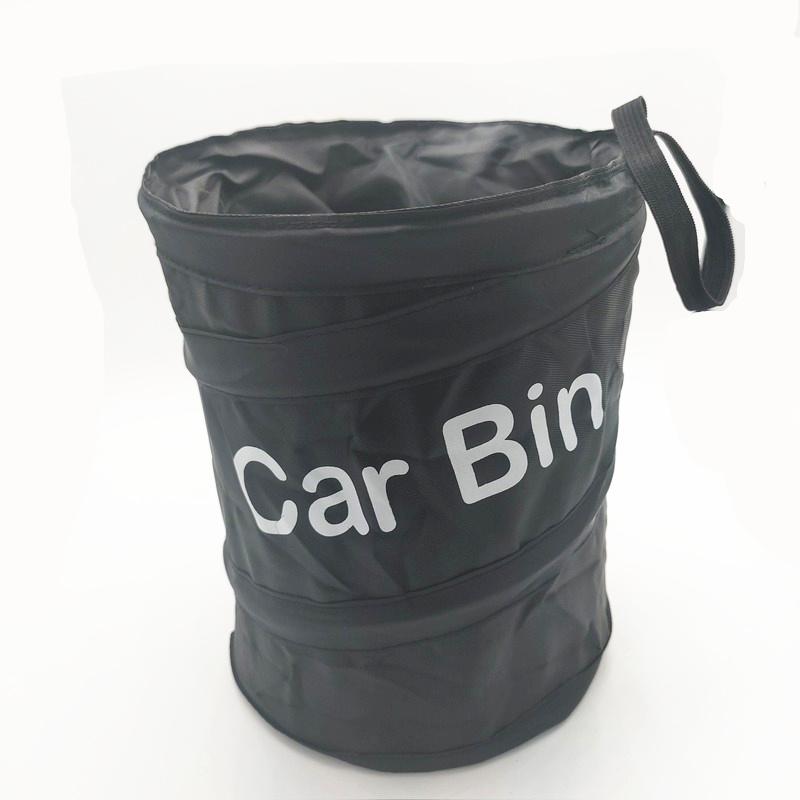

Car Organizer Universal Hook Trash Can Foldable And Portable Nylon Breathable Cloth For Storage In Multifunctional Vehicle Stowing Tidying