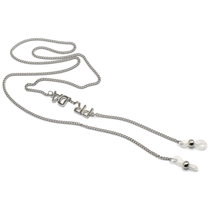 

3 Colors Metal Letter Sunglass Chain Women Men Letters Eyeglasses Chains Eyewear Accessories
