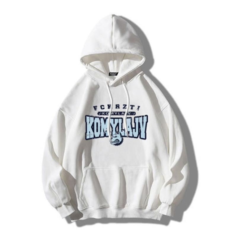 

Women's Hoodies & Sweatshirts Y2k Gothic Street Letter Print Hoodie Korean Hip Hop Fashion Oversized Sweatshirt Harajuku Loose Long Sleeve S, Black