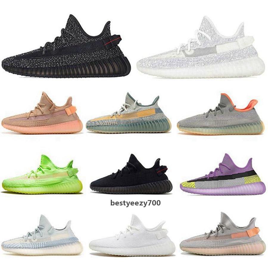 

New Top Quality s V2 Running Shoes Stone Zebra Cinder Tail Light Static Reflective Israfil aSv''yeezies''yeezies''350 v2 boosts kanyes, 32
