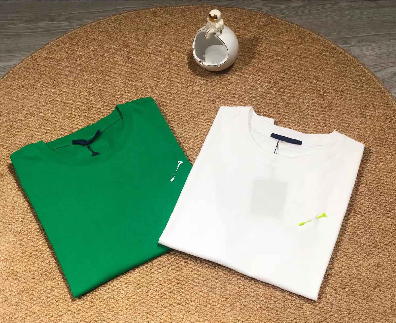 

2022 Men's Plus Tees & Polos summer cotton T-shirt round neck printed pocket short sleeve oversized us eu size 22r2