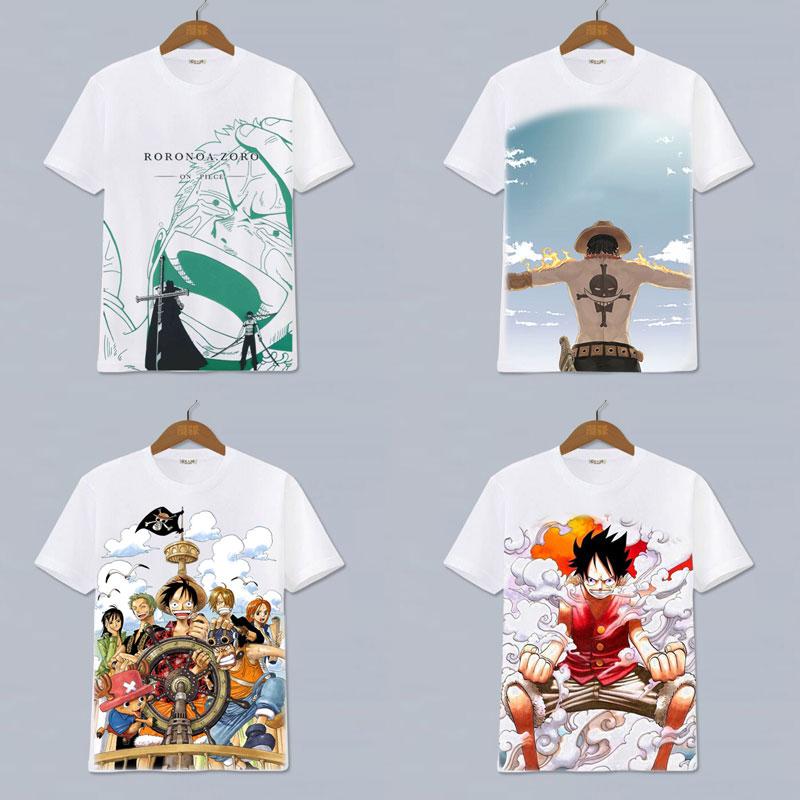 

Men's T-Shirts Anime Peripheral Clothes Men Women Cartoon Shirt Fashion Japanese T-shirt One Piece Luffy Sauron Harajuku Ullzang Tees Tops Me, Az5528-13