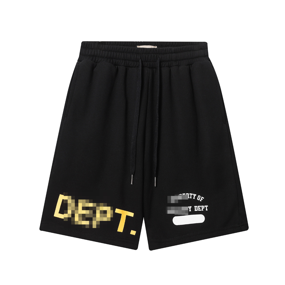

New Men' Shorts Trend Hip-hop Printed Letters Short Sweatpants Wholesale, Orange