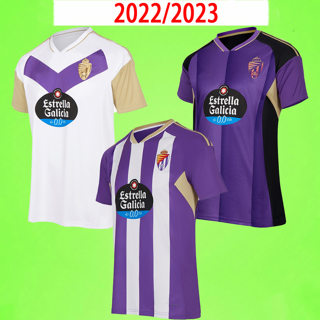 

2022 2023 Real Valladolid soccer jerseys THIRDE FEDE . R. Alcaraz Sergi Guardiola oscar camisetas de futbol Adults mens 22 23 FOOTBALL SHIRT kids kit home away third