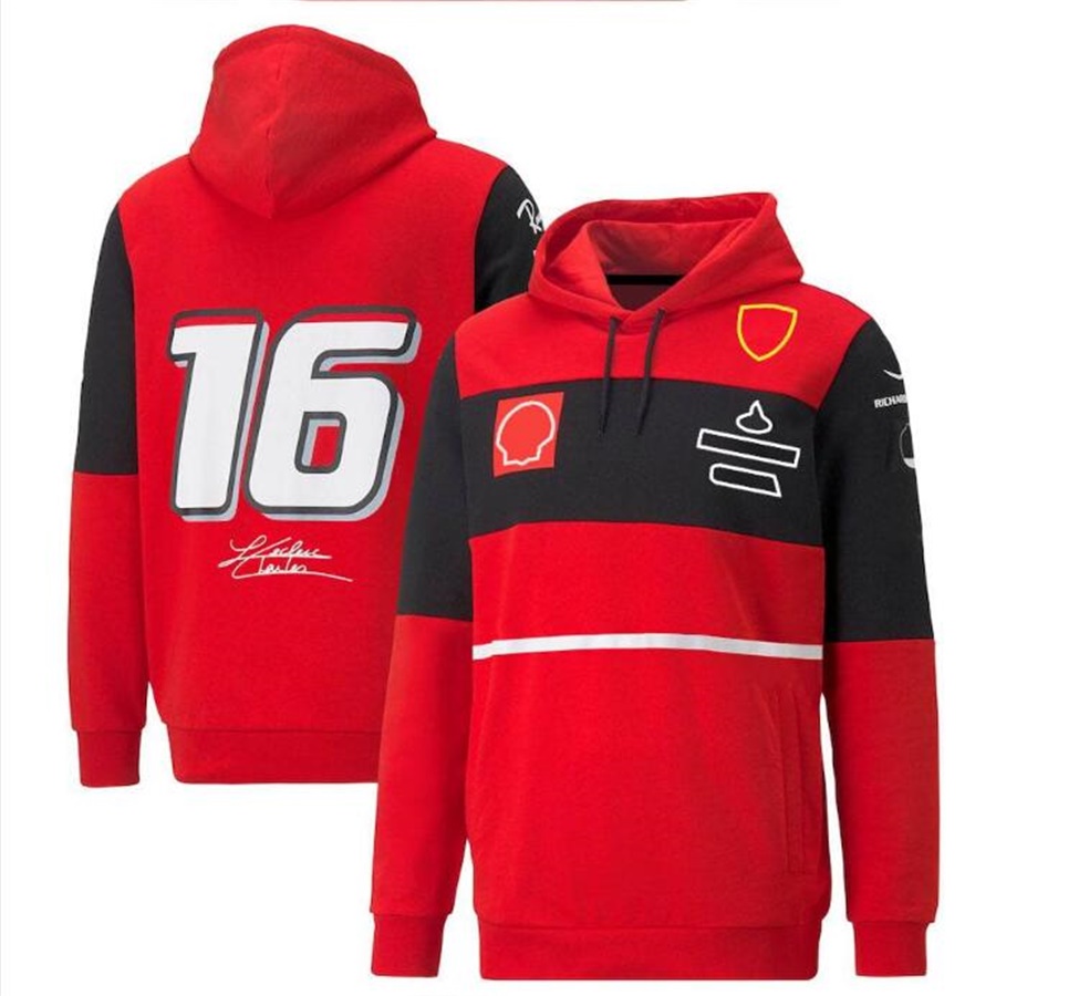 

Formula 1 f1 hoodie racing team fan casual warm car logo jersey shirt plus size custom 2022