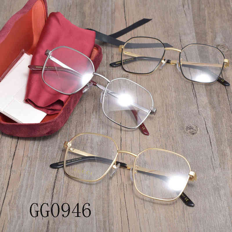 

Sunglasses G family frame gg0946 small face hexagonal myopia women's live flat IJDG