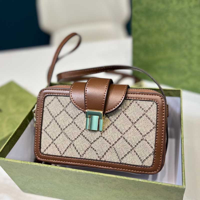 

Mini flap Handbag luxury designer cross body mobile phone bags fashion two letter pattern women purse top quality shoulder bag, Make up for price