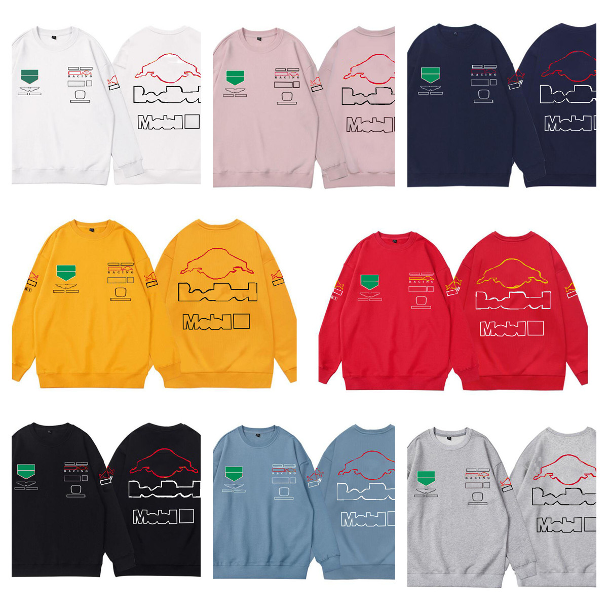 

F1 formula one long-sleeved round neck sweater 2022 new racing suit spot sales