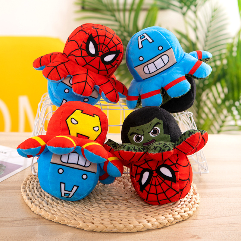 

Reversible Plush doll spider cartoon Movies TV Plush toy Gifts for children, As show